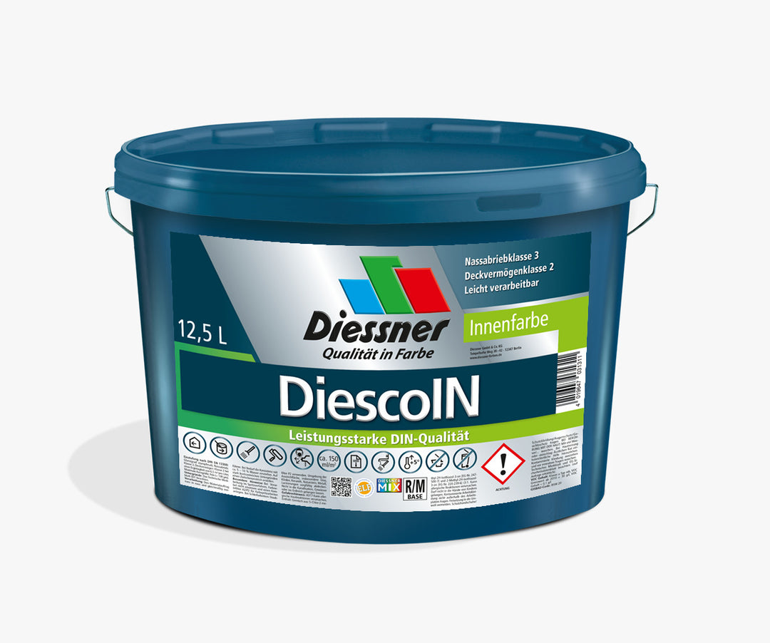 Diessner DiescoIN 12,5 L - Leistungsstarke DIN Qualität NAK3 / DKL2 ***weiß***