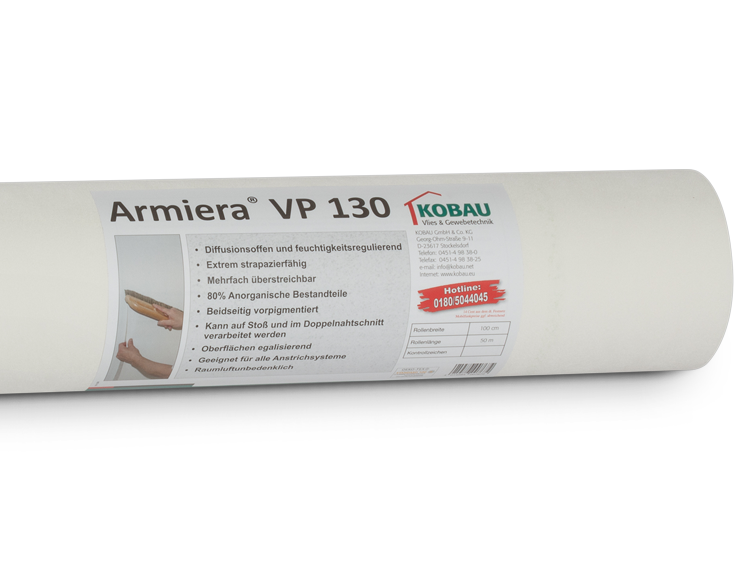 KOBAU ARMIERA® VP 130 *** 50m x 1m *** 130g/m² - beschichtetes ...